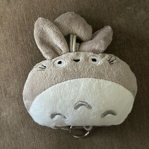 Vintage Totoro Plush Coin Pouch and Key Holder New